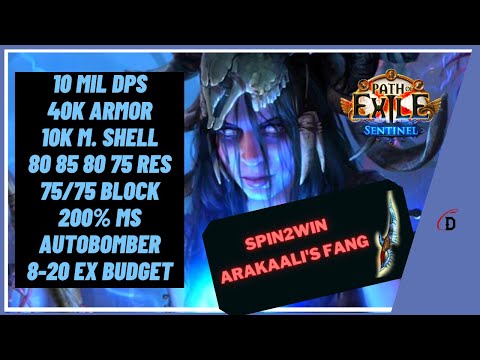 What I'm Playing this League - Arakaali's Fang Occultist - Path of Exile 3.18 Sentinel League