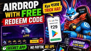 FREE REDEEM CODES INSTANT😍| FREE FIRE AIRDROP | HOW TO GET GOOGLE PLAY STORE REDEEM CODES FREE screenshot 2