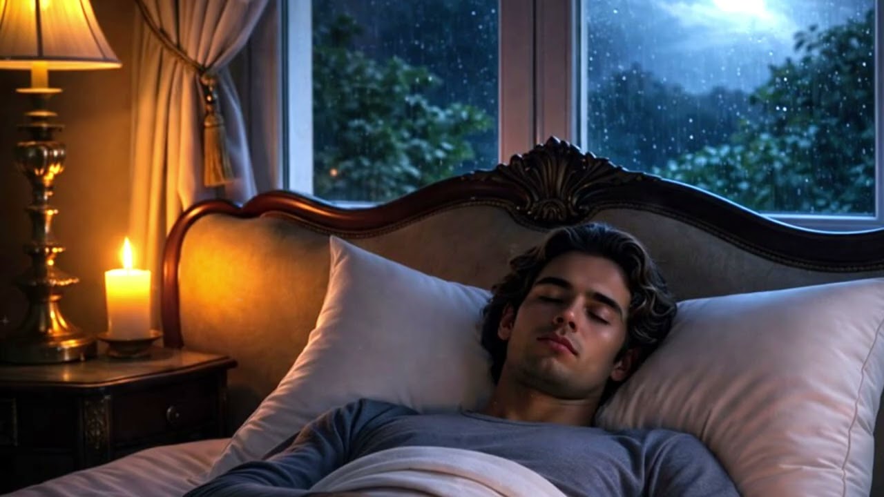 Fall Asleep Fast 🌙 Deep Night Relax Music | 4 Hours Peaceful Sleep