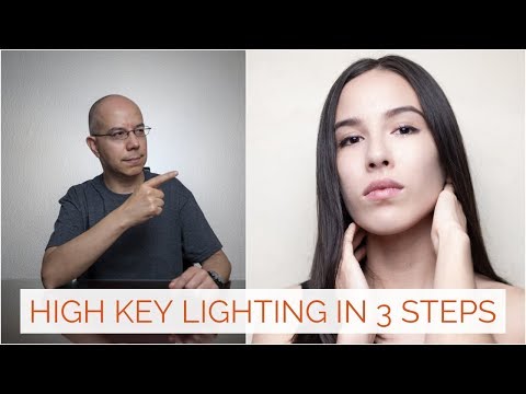 High Key Lighting in 3 Steps