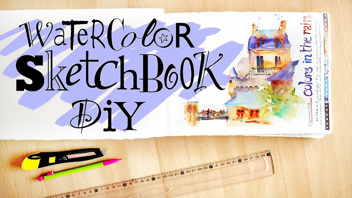 DIY Journal / Watercolor Sketchbook Playlist 
