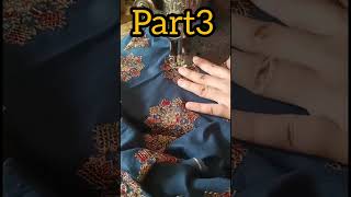 cutwork neck design stitching with kameez#part3