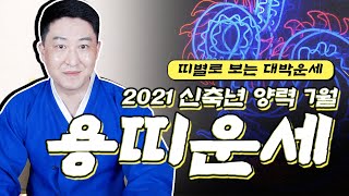 ★2021신축년 양력7월 용띠운세★ 띠별운세 나이별운세 [서울점집무당 장진호법사]