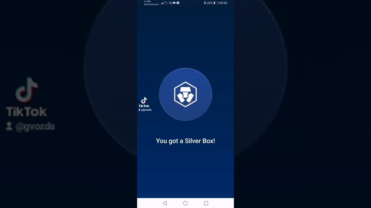 opening mystery box on crypto.com 🤑 