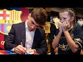 GAVI surprises fans at FCB STORE! 💙❤️