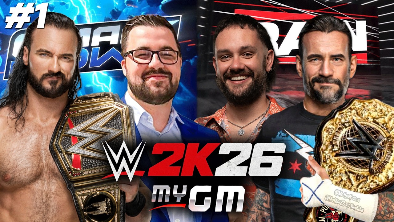 WWE 2K26 MyGM Mode Immortal Difficulty - Our First Draft