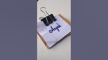 Anjali in cursive writing✍️#shortvideo #signature #calligraphy #art #handwriting #ytshorts #shorts