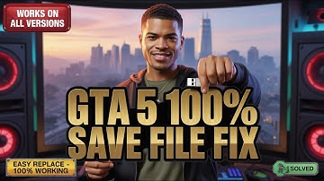 GTA 5 – Hoe installeer je een 100% savebestand (alle missies voltooid, 2025)