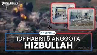 IDF Habisi 5 Anggota Hizbullah di Gedung Pusat Komando Hizbullah
