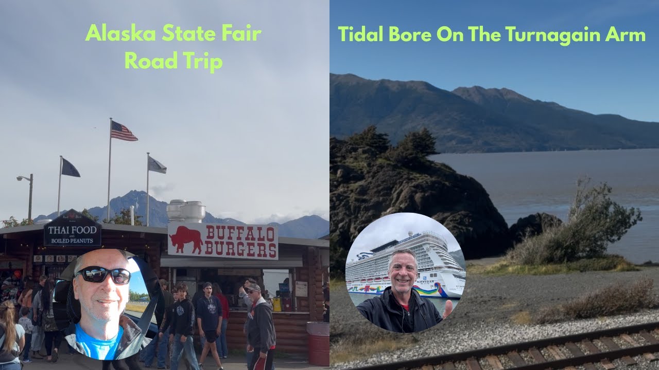 Cool Alaska Road Trip: Anchorage to Alaska State Fair + Turnagain Arm Bore Tide Adventure!@Rixtrips
