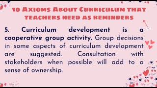 Lesson 3 1 Part 1 :Fundamentals of Curriculum Design