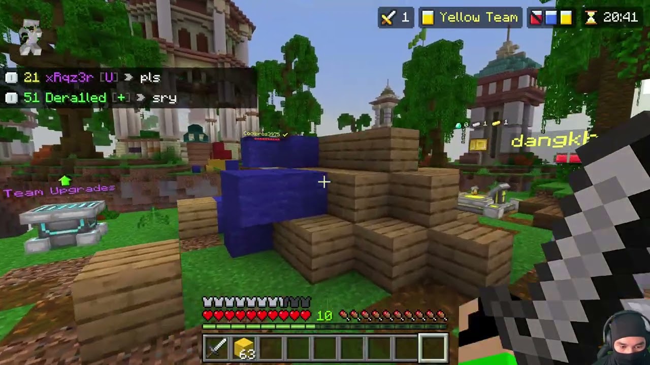 hari/day 185: minecraft bedrock bedwars