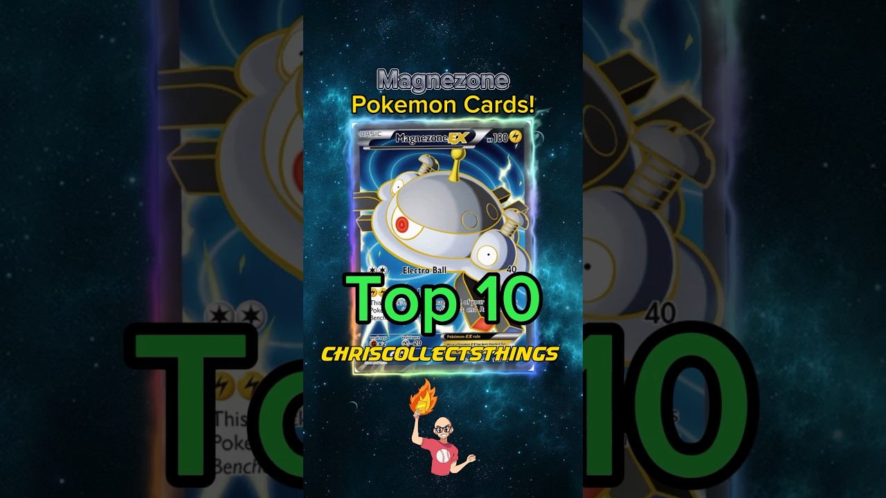 Top 10 Pokémon MAGNEZONE cards 🧲 