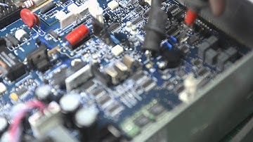 Keithley 2002 measurements around voltage reference