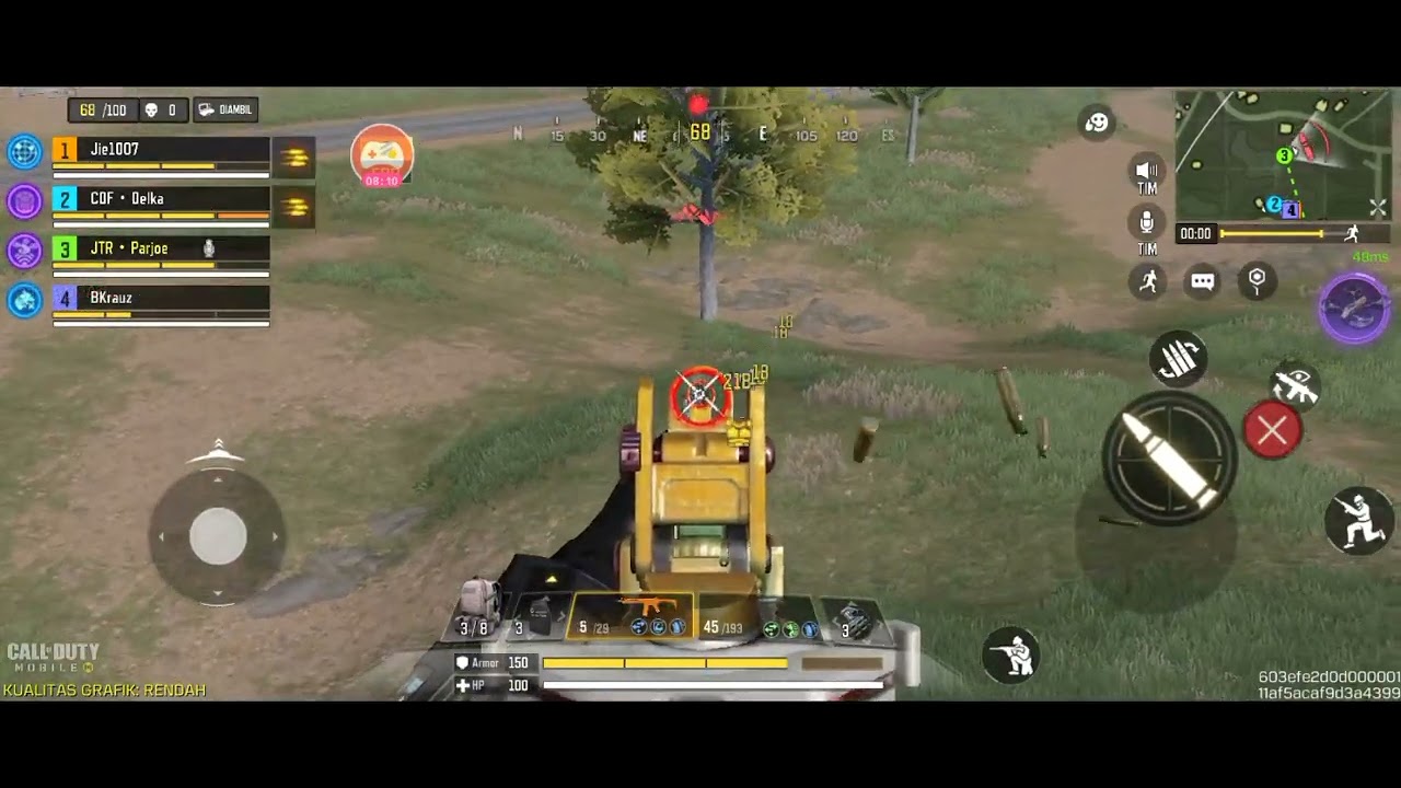 Hoki winner last kill bot call of duty mobile - YouTube
