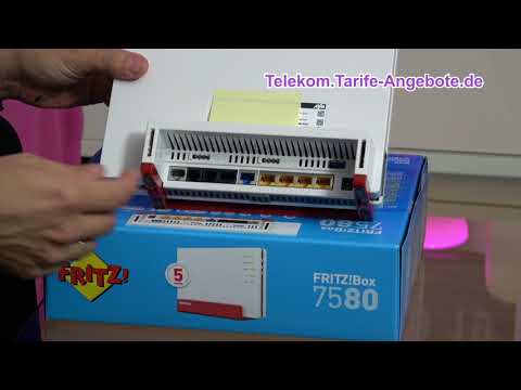 AVM FritzBox 7580 für Telekom MagentaZuhause (DSL, VDSL, Glasfaser)