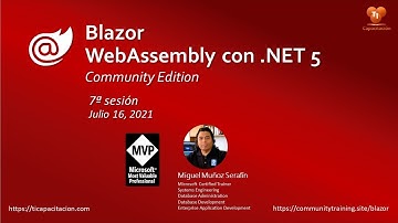 Entrenamiento en línea Blazor WebAssembly con .NET 5 – 7a sesión