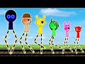 【踏切アニメ】ジェビルは今すぐにトイレを探す必要があります🐹🍇💡Sprunki Incredibox as Fumikiri Railroad Crossings Meme