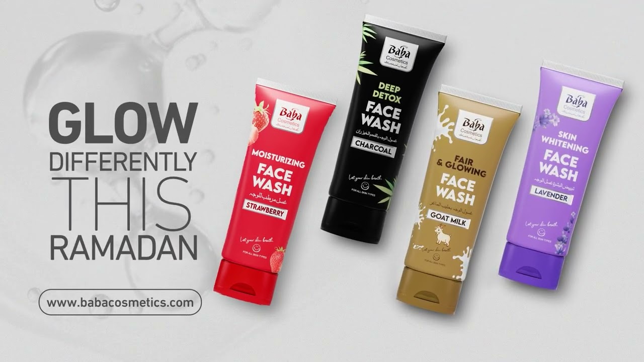 Baba Cosmetics Facewash Range