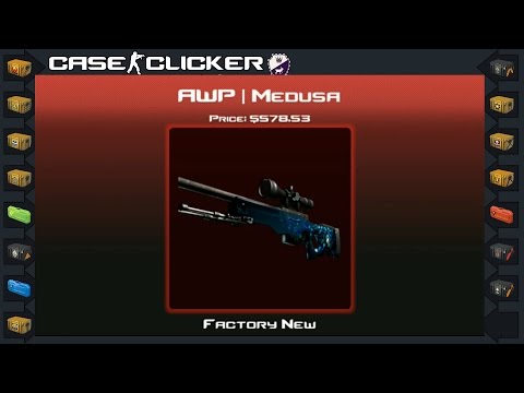 10000 knife 20 dragon lore 16 awp medusa save case clicker by