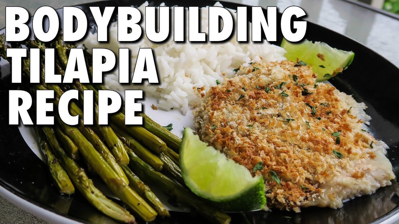 MAKE CUTTING EASIER Delicious Bodybuilding Tilapia Recipe YouTube