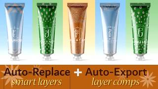Batch Replace Smart Layers in Mockups ► Auto-Resize ► Auto Export Each Layer Comp? ►► LET's GO!