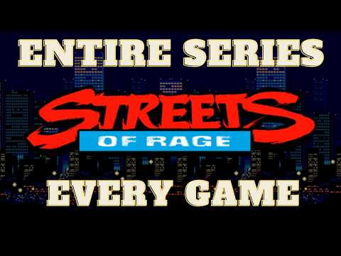 The Entire STREETS OF RAGE Series | Evolution Of Every Game Since
