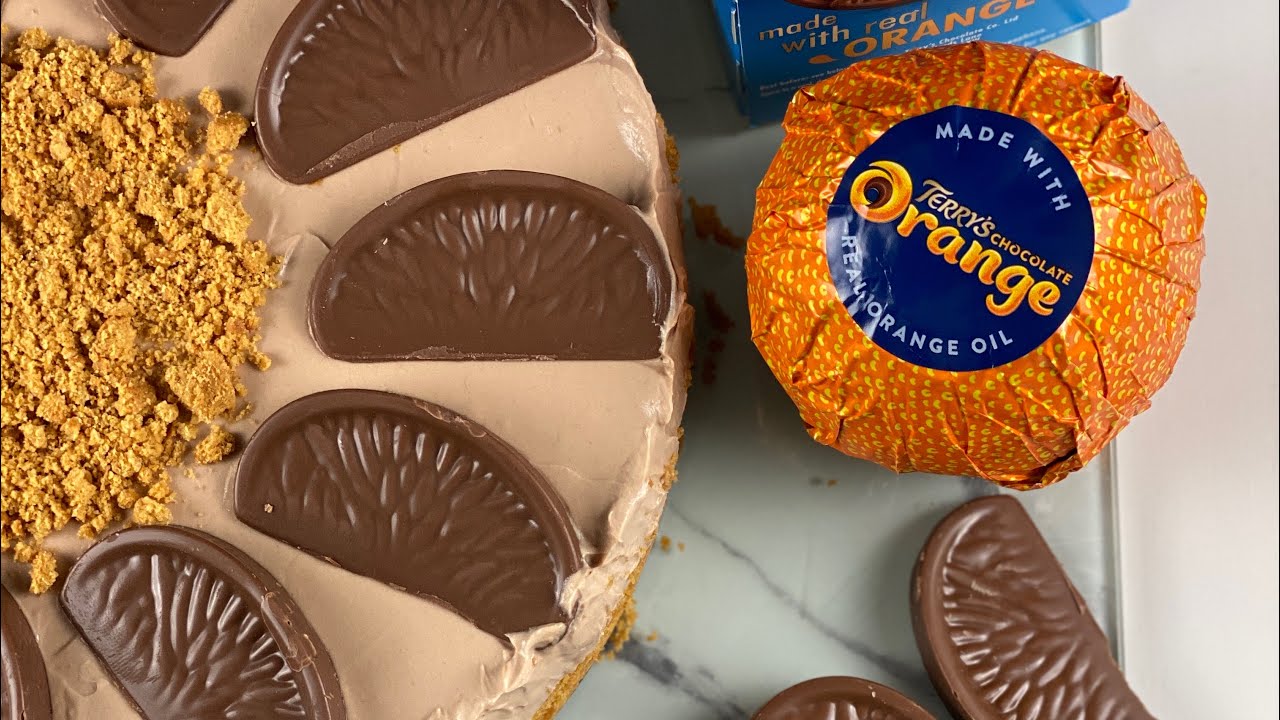 How to make chocolate orange cheesecake.