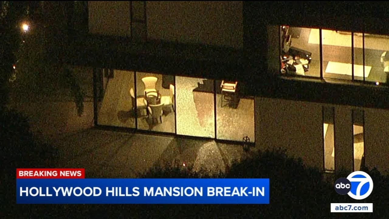 Cops swarm Hollywood Hills neighborhood after break-in at mansion