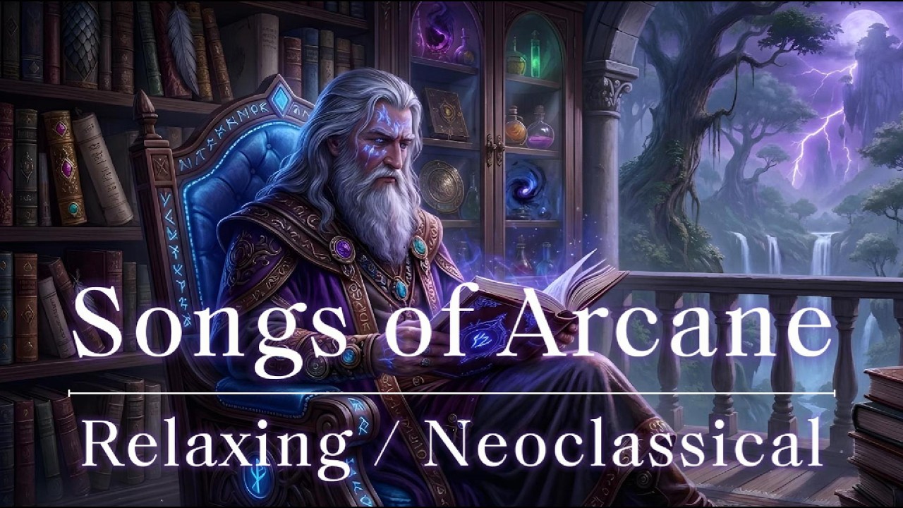 Neoclassical Study Music | No-Ads | Wizard Tower Ambience | The Tongless Bard