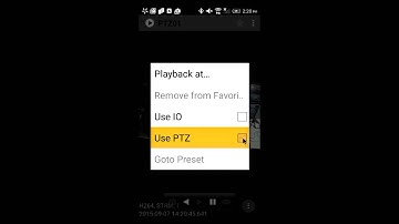How to enable  the camera PTZ function on Genius Vision Android NVR mobile viewer