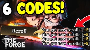 *WINTER CODES* ALL WORKING CODES FOR THE FORGE IN 2025! ROBLOX THE FORGE CODES