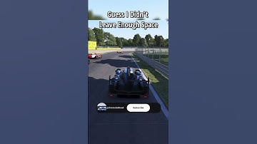 Not Enough Space I Guess #racing #simracing #lemansultimate #lmu #simulator