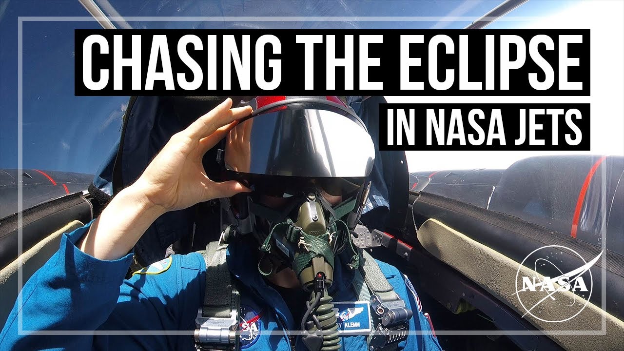 Chasing the 2024 Total Solar Eclipse With NASA Jets - YouTube