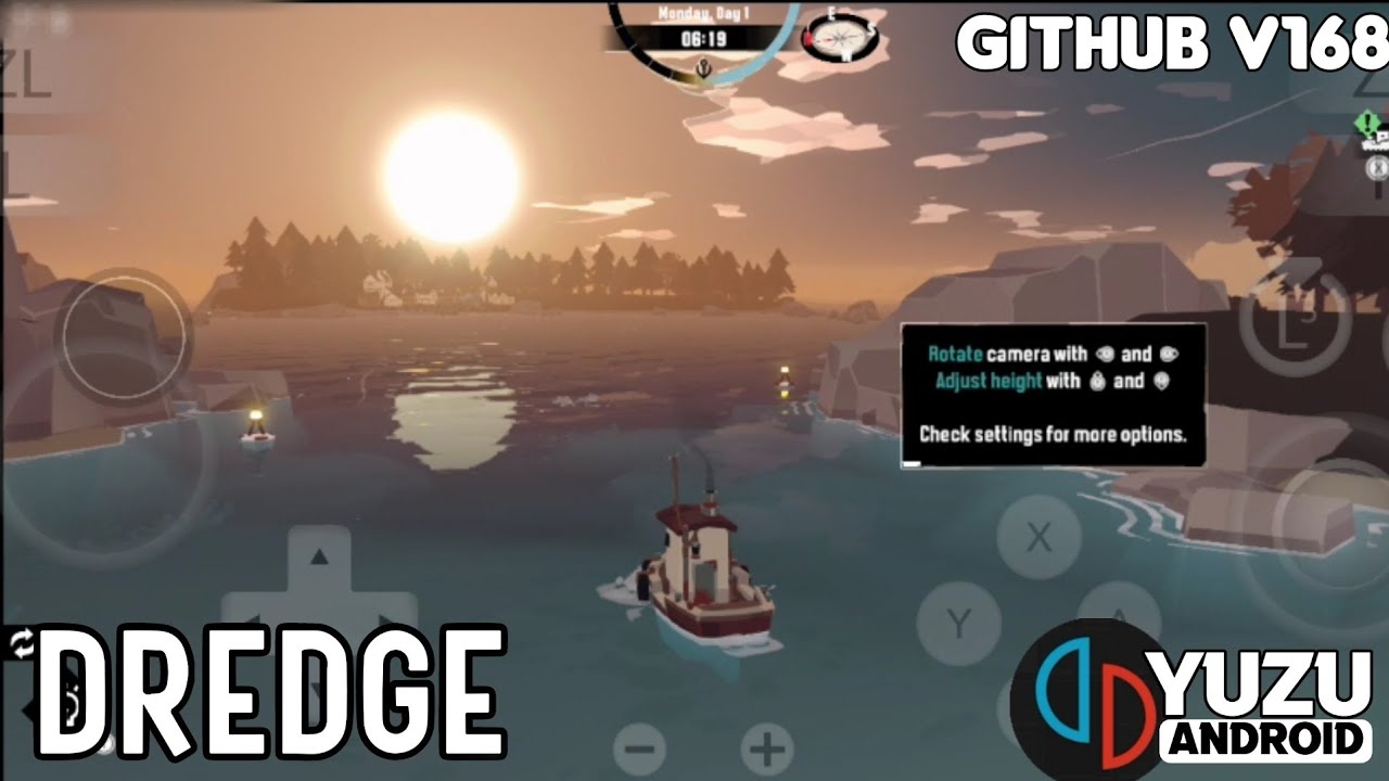 Dredge Yuzu Android NCE GitHub v168 Snapdragon 778G Settings - YouTube