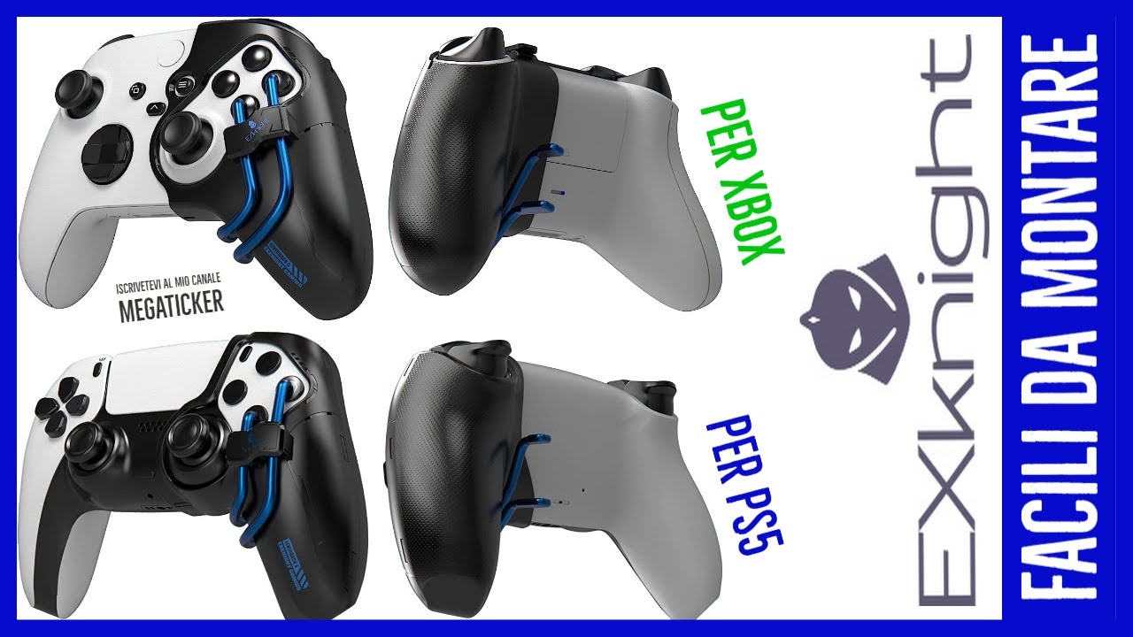 NEW ExKnight FPS Thumbsticks for DualSense PS5 & XBOX - A PRO Mod Without  Opening the Controller 