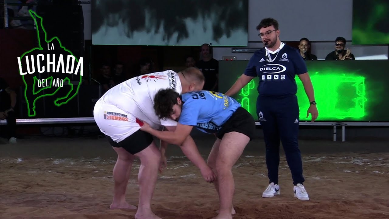 EXHIBICIÓN DE LUCHA CANARIA | La Luchada del Año - YouTube