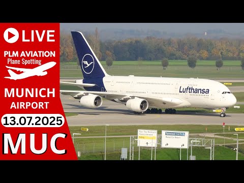 馃敶 LIVE Sunday PLANESPOTTING @ Munich Airport Germany MUC/EDDM