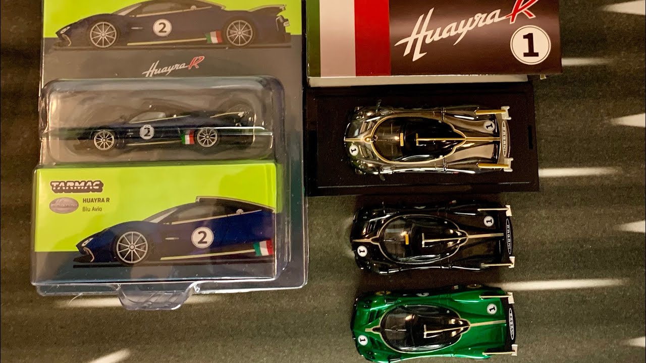Hot Wheels RLC & Tarmac Works Pagani Huayra R Diecast Cars!