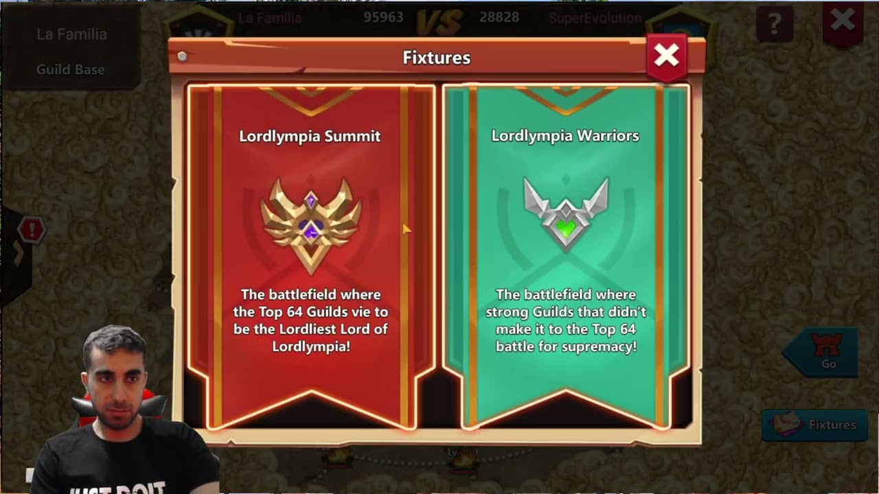 Результаты Clash Of Lords 2 Lordlympia 25/11/25