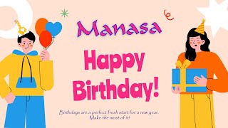 Happy Birthday to Manasa