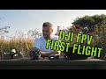 🚀😳 DJI FPV First Flight!