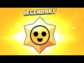 3 LEGENDARY STAR DROPS - #brawlstars
