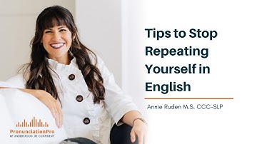 Tips To Stop Repeating Yourself In English
