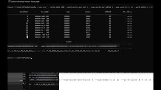 Cache Simulator with Python - Advance Computer Architecture Assignment