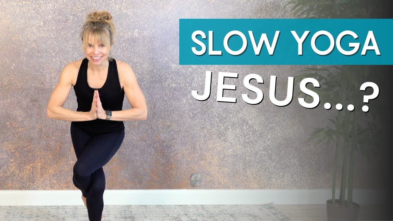 Кросс-йога: Медленное движение с Рие. Тема: Почему Иисус?