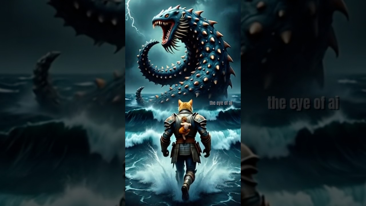 Hero Cat vs Kraken | Dark Ocean Battle 