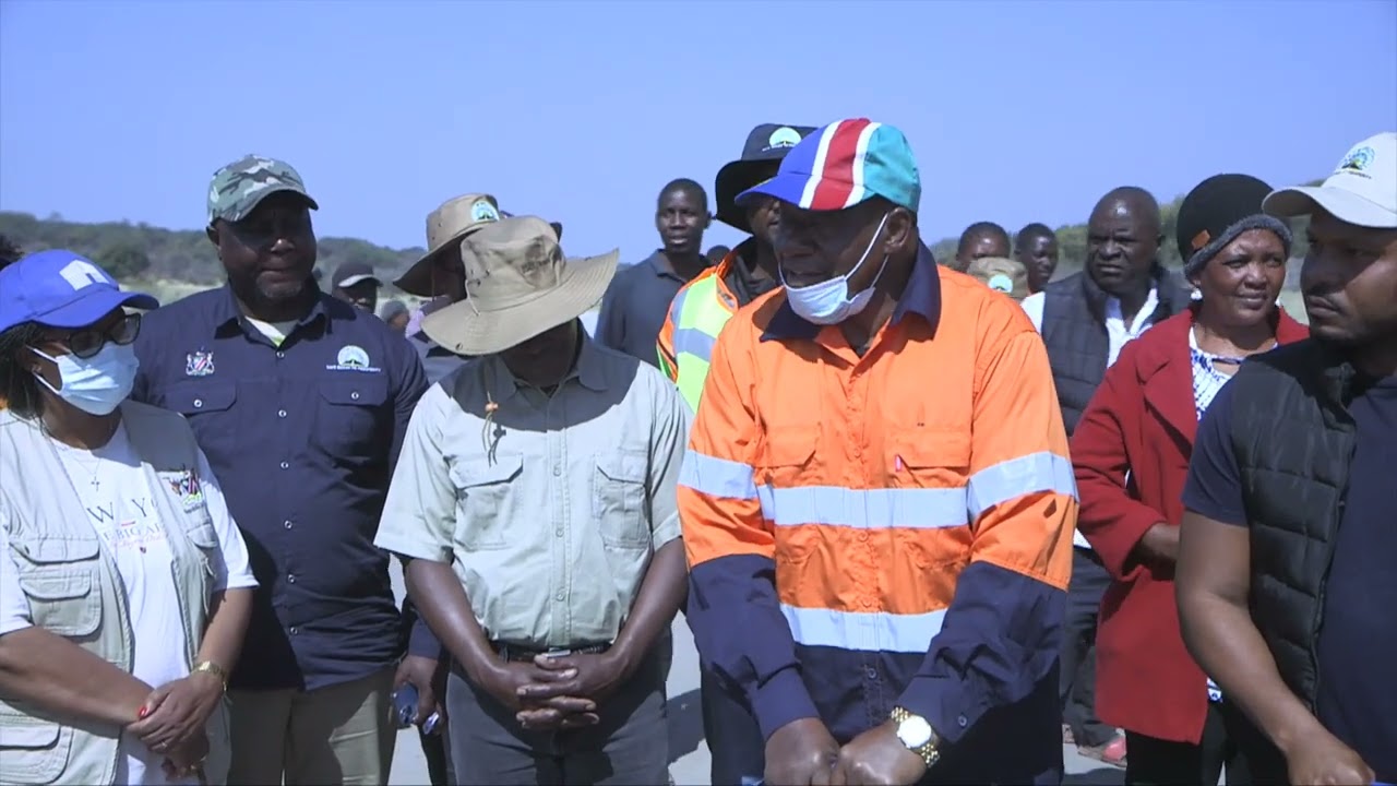 Still from Roads Authority improving lives in Namibia through rural access roads 2022