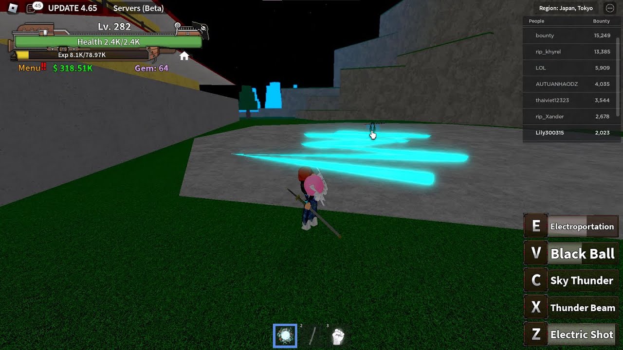 Rumble showcase Roblox King Legacy YouTube