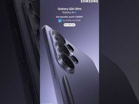 Samsung Galaxy S26 Series - Bet your smartphone can't do this!